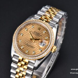 DateJust 36mm 126233 VSF YG/SS Diamond YG Motif Dial Diamond Marker Jubilee Bracelet VS3235