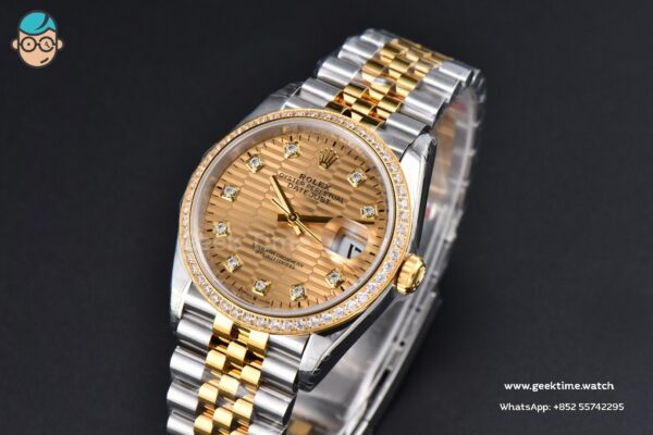 DateJust 36mm 126233 VSF YG/SS Diamond YG Motif Dial Diamond Marker Jubilee Bracelet VS3235