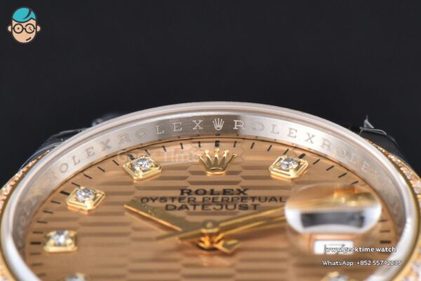 DateJust 36mm 126233 VSF YG/SS Diamond YG Motif Dial Diamond Marker Jubilee Bracelet VS3235 - Image 10
