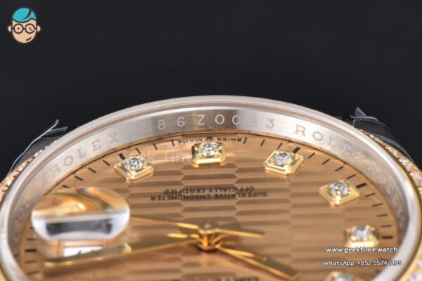 DateJust 36mm 126233 VSF YG/SS Diamond YG Motif Dial Diamond Marker Jubilee Bracelet VS3235 - Image 11