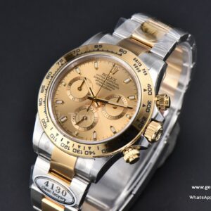 Daytona 116503 40mm Clean CF YG/SS YG Stick Dial Oyster Bracelet A4130