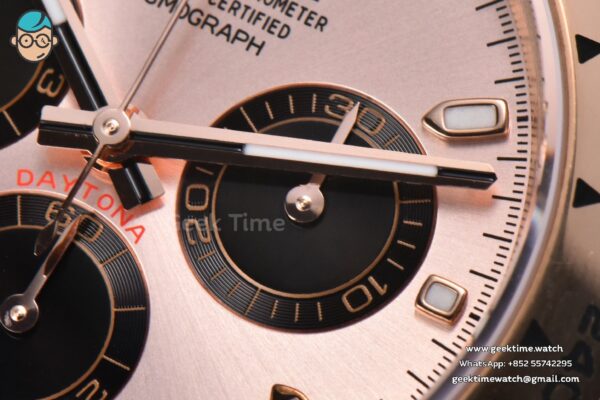 Daytona 116505 RG APSF RG Dial Lume Marker RG Bracelet SH4130 - Image 6