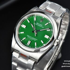 Oyster Perpetual 126000 36mm EWF Green Dial SS Bracelet A3230