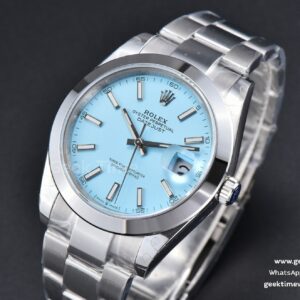 DateJust 41MM 126334 BPF Fluted Bezel Ice Blue Dial Oyster Bracelet VR3235