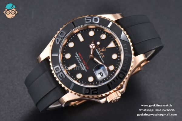 Yacht-Master 126622 ARF 40MM RG Black Ceramic Bezel Oysterflex Strap VR3235 - Image 3