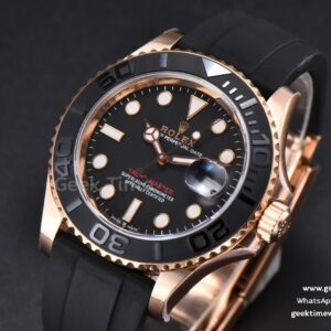 Yacht-Master 126622 ARF 40MM RG Black Ceramic Bezel Oysterflex Strap VR3235