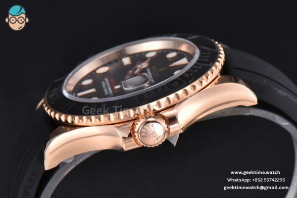Yacht-Master 126622 ARF 40MM RG Black Ceramic Bezel Oysterflex Strap VR3235 - Image 10