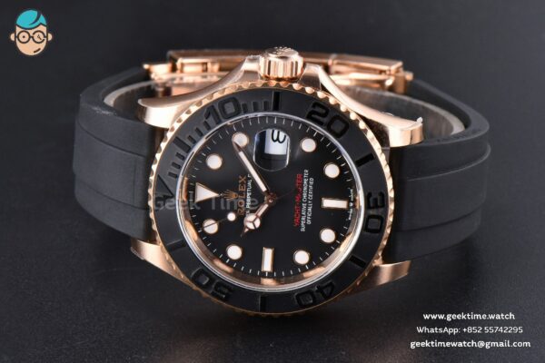 Yacht-Master 126622 ARF 40MM RG Black Ceramic Bezel Oysterflex Strap VR3235 - Image 14