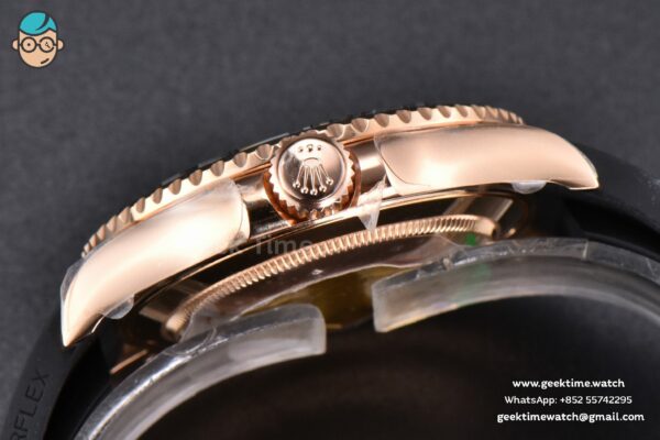 Yacht-Master 126622 ARF 40MM RG Black Ceramic Bezel Oysterflex Strap VR3235 - Image 15