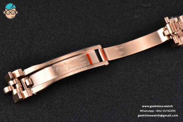 DateJust 28MM Ladies WF RG Diamond White Dial Roma Marker Jubilee Bracelet A2236 - Image 54