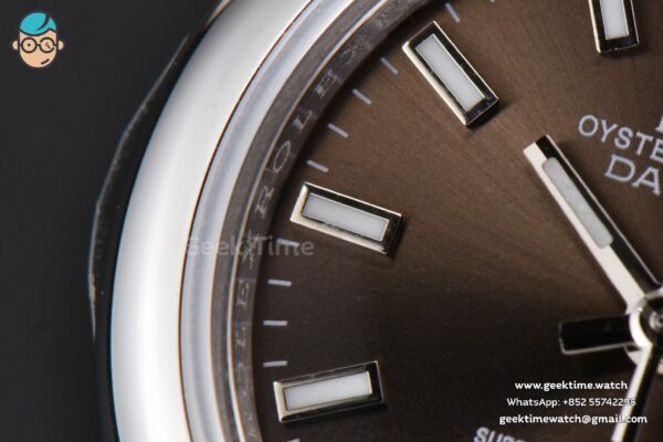 DateJust 28MM Ladies WF Smooth Bezel Gray Dial Jubilee Bracelet A2236 - Image 5