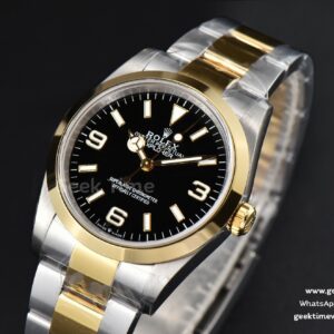 Explorer 124273 36mm YG/SS 316L BPF Black Dial YG/SS Bracelet A2824