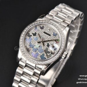 DateJust 31MM Ladies 904L WF Diamond Butterfly Dial Oyster Bracelet A2671