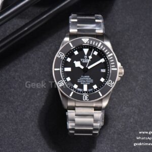 Black Pelagos 42mm ZF bracciale in titanio grigio A2824