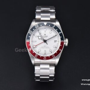 Black Bay GMT Pepsi Blue/Red 41mm ZF White Dial SS Bracelet A2836