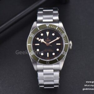 Black Bay “Green” Exclusive to Harrods 41mm ZF SS Bracelet A2824