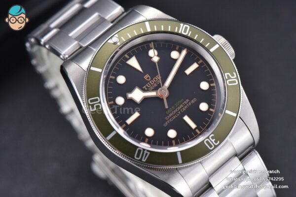 Black Bay “Green” Exclusive to Harrods 41MM ZF SS Bracelet A2824 - Image 7