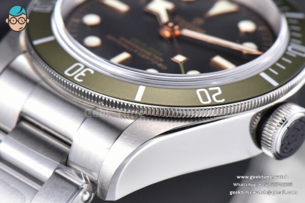 Black Bay “Green” Exclusive to Harrods 41MM ZF SS Bracelet A2824 - Image 9