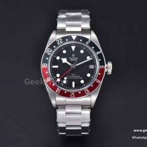 Black Bay GMT Pepsi Blue/Red 41mm ZF Black Dial SS Bracelet A2836
