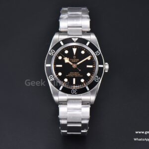 Heritage Black Bay 54 37mm ZF Black Dial SS Bracelet A2824