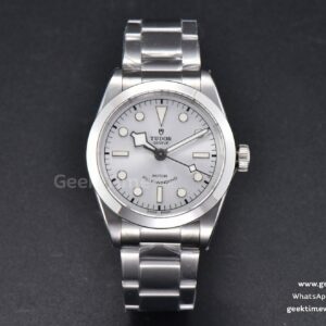 Black Bay 36mm KRF Silver Dial SS Bracelet A2824