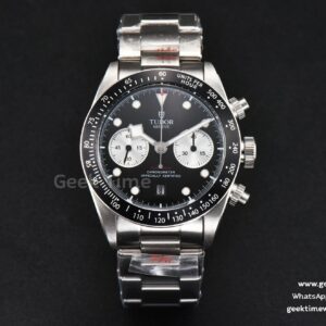 Black Bay Chrono 41mm TWSF Black Dial SS Bracelet A7750