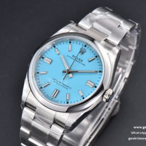 yster Perpetual 126000 36mm VSF 904L Tiffany Dial Oyster Bracelet VS3235