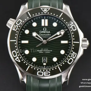 Seamaster Diver 300M 42mm VSF Green Ceramic Green Dial Green Rubber Strap A8800
