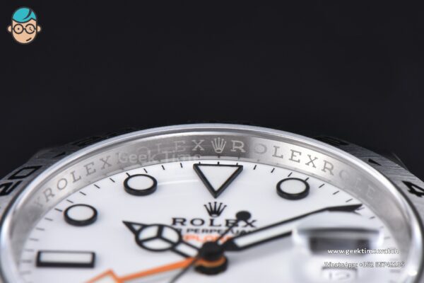 Explorer II 42mm 226570 904L VSF White Dial SS Bracelet DD3285 CHS Polar - Image 9