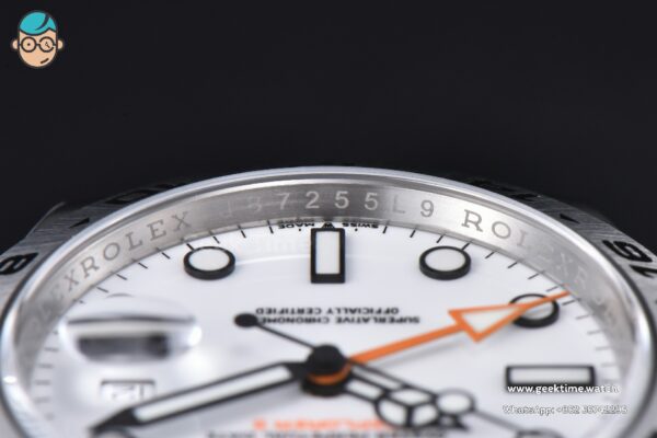 Explorer II 42mm 226570 904L VSF White Dial SS Bracelet DD3285 CHS Polar - Image 10