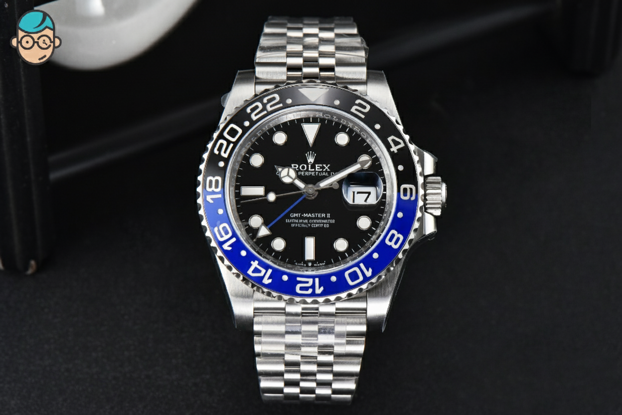 GMT-Master II Batman 126710 BLNR VSF Black/Blue Ceramic Jubilee Bracelet DD3286