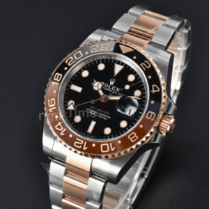 GMT-Master II Rootbeer 126711 VSF CHNR 40mm RG/SS Black/Brown Ceramic Oyster Bracelet DD3285