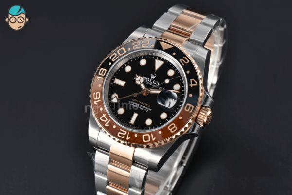 GMT-Master II Rootbeer 126711 VSF CHNR 40mm RG/SS Black/Brown Ceramic Oyster Bracelet DD3285