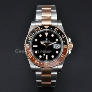 GMT-Master II Rootbeer 126711 VSF CHNR 40mm RG/SS schwarz-braune Keramik Oyster-Armband DD3285