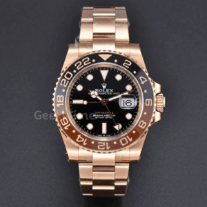 GMT-Master II Rootbeer 126715 CHNR VSF 40mm schwarz-braune Keramik Oyster-Armband DD3286