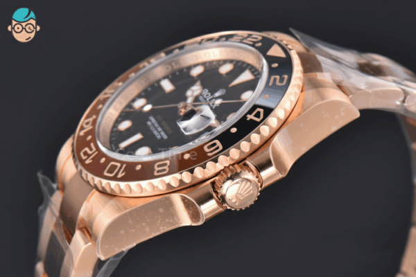 GMT-Master II Rootbeer 126715 CHNR VSF 40mm Black/Brown Ceramic Oyster Bracelet DD3286 - Image 4