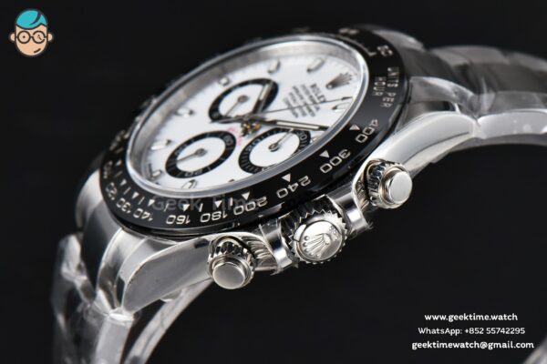 Daytona 116500 Panda 40mm ARF 904L White Dial SS Braclet A4130 - Image 10