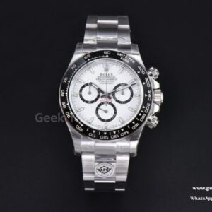 Daytona Panda 126500 CER SS/SS White 904L QF V5 SH4131