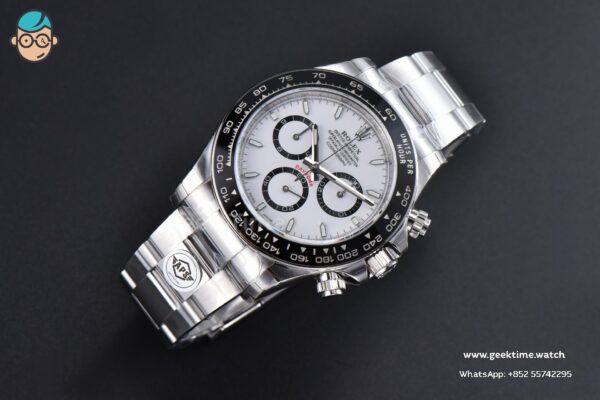 Daytona Panda 126500 CER SS/SS White 904L QF V5 SH4131 - Image 4