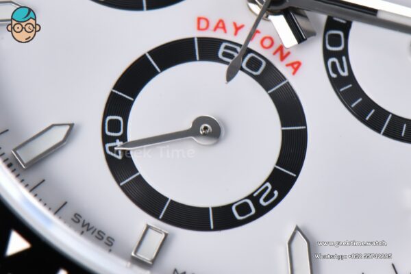 Daytona Panda 126500 CER SS/SS White 904L QF V5 SH4131 - Image 11