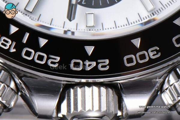 Daytona Panda 126500 CER SS/SS White 904L QF V5 SH4131 - Image 16