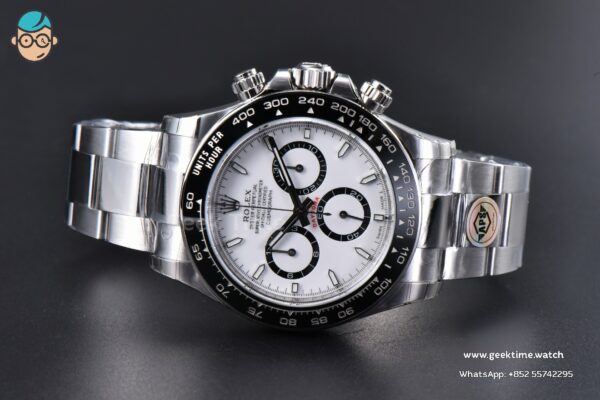 Daytona Panda 126500 CER SS/SS White 904L QF V5 SH4131 - Image 6