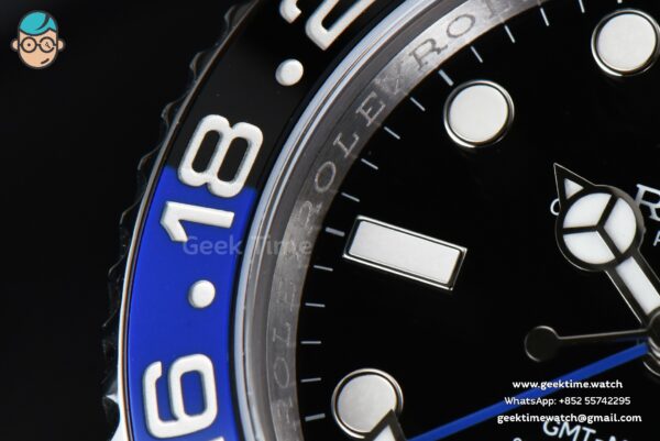 GMT-Master II Batman 126710 BLNR ARF Black/Blue Ceramic Jubilee Bracelet DD3286 - Image 8