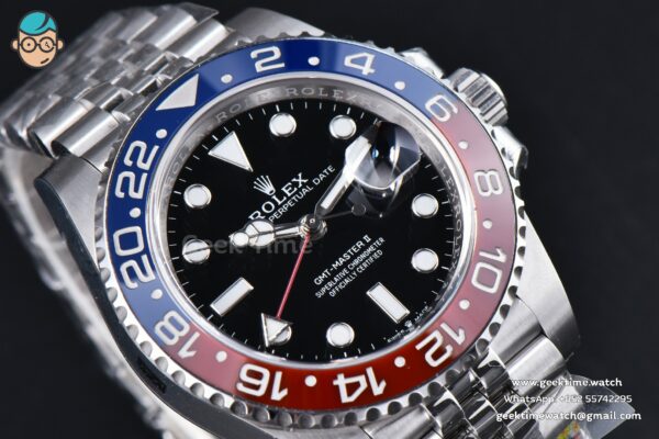 Rolex GMT-Master II “Pepsi” VSF 126710 BLRO Blue/Red Ceramic DD3285 - Image 3