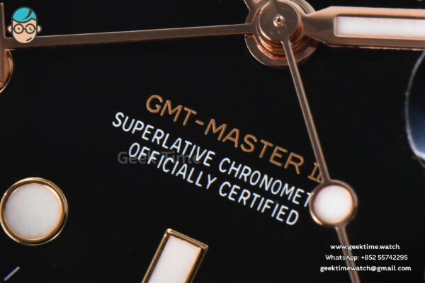 GMT-Master II Rootbeer 126711 VSF CHNR 40mm RG/SS Black/Brown Ceramic Oyster Bracelet DD3285 - Image 8