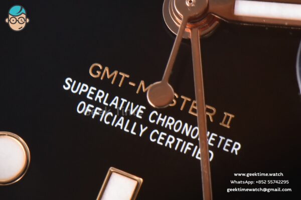 GMT-Master II Rootbeer 126715 CHNR VSF 40mm Black/Brown Ceramic Oyster Bracelet DD3286 - Image 8