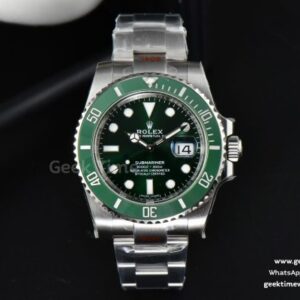 Submariner 116610 LV Green Ceramic Green Dial SS Bracelet VS3135 ZZF V3