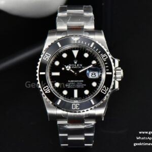 Submariner 116610 LN 40mm ZZF Black Ceramic Black Dial SS Bracelet VS3135 V3
