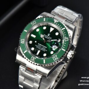 Submariner 116610 LV Green Ceramic Green Dial SS Bracelet VS3135 ZZF V3