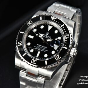 Submariner 116610 LN 40m ARF Black Ceramic Black Dial SS Bracelet VS3135